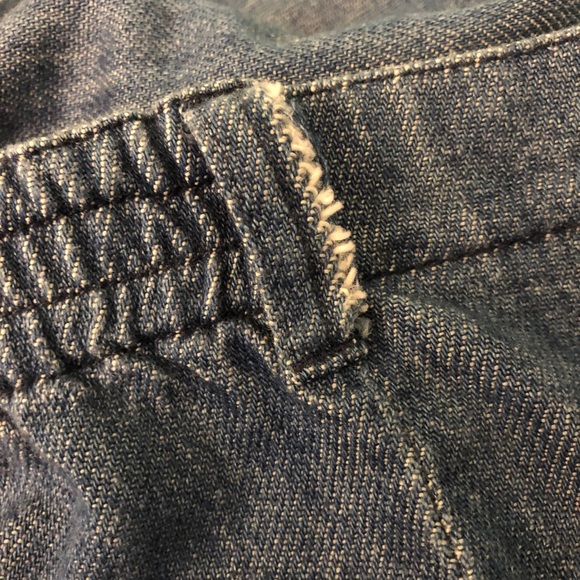 Denim Chambray Pants - Picture 7 of 9